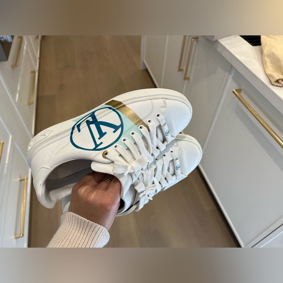 Louis Vuitton time out sneakers 38 - Picture 4 of 10